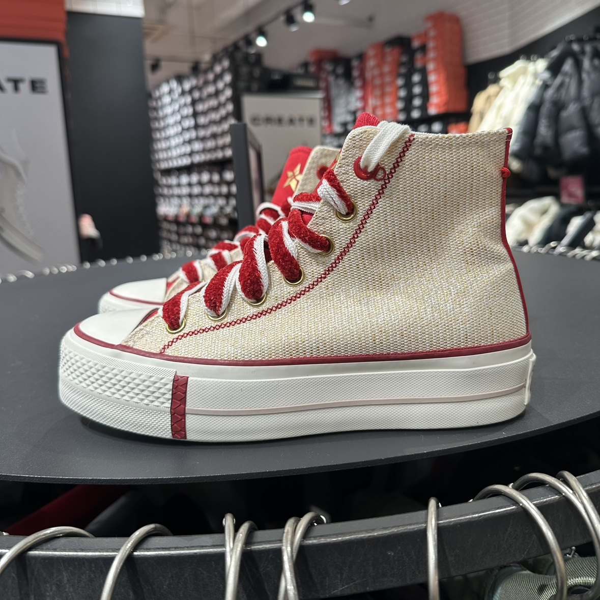 Converse 匡威 正品all star蛇年限定金色松糕高帮女增高鞋A13351,淘宝优惠券,粉丝福利购,淘宝优惠卷