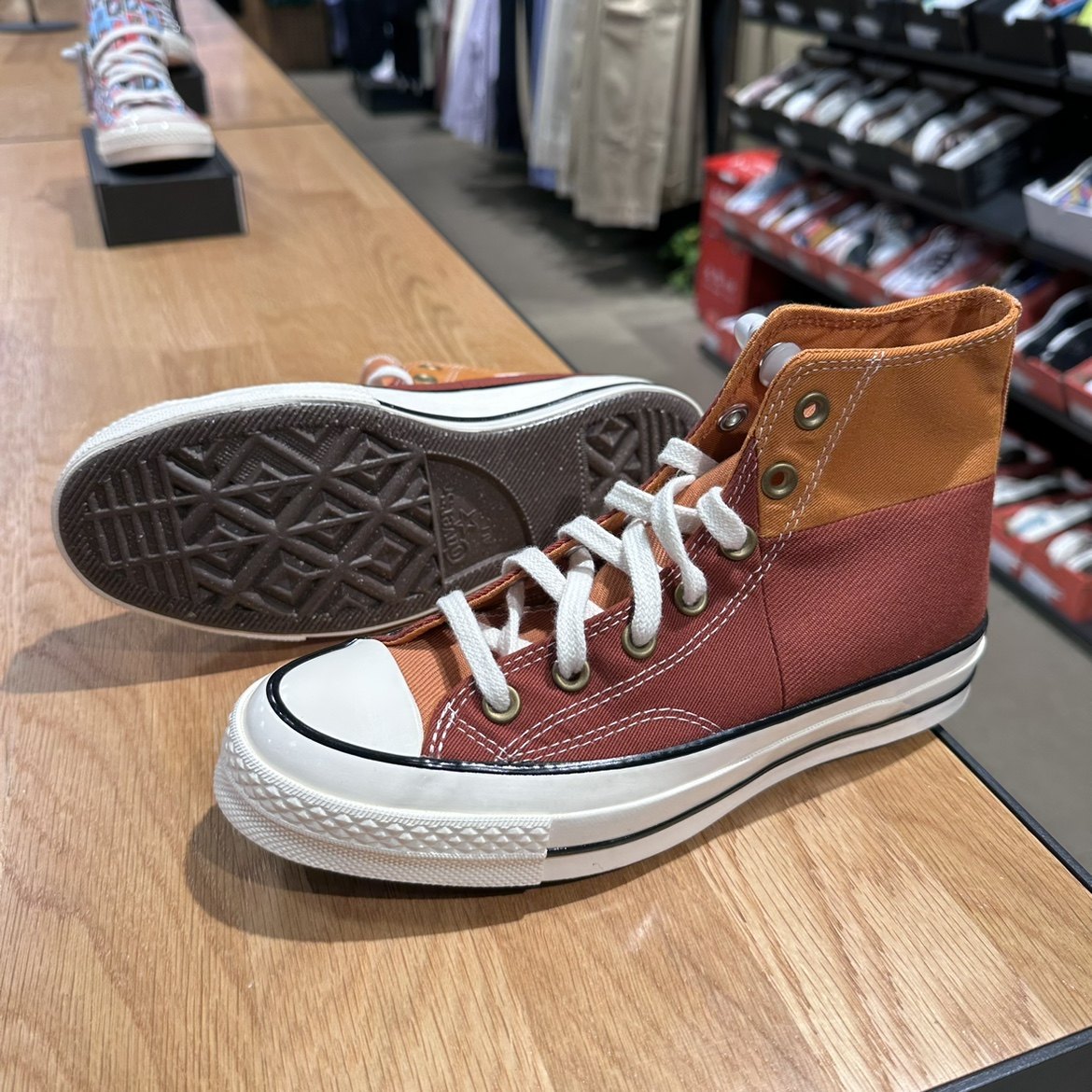 Converse匡威正品1970s焦糖黄 灰绿高帮男女 帆布鞋A02553 A02552,淘宝优惠券,粉丝福利购,淘宝优惠卷