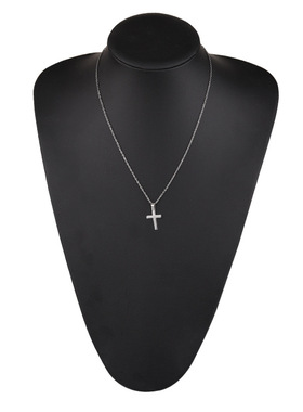 镜面欧美情侣挂件配饰十字架吊坠