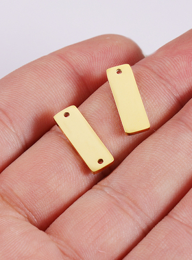 长条挂件镜面手链吊坠