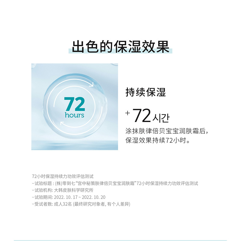 韩国正品宫中秘策儿童宝宝婴幼儿润肤霜面霜秋冬清爽保湿180ml