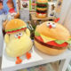 Dumpling ໄກ່ stuffed toy burger doll