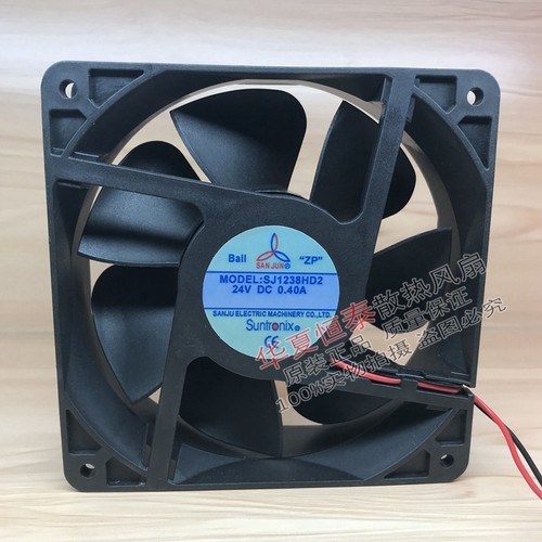 原装三巨 SJ1238HA3 SJ1238HD2 SJ1238HA2 12038 铝框设备风扇 - 图3