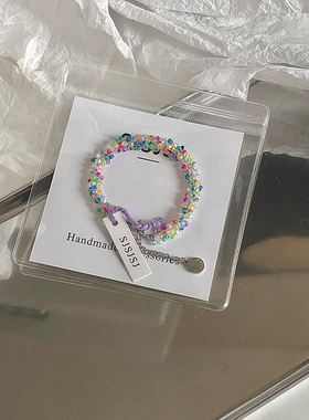 迪斯尼配色甜心辣妹美式串珠项链