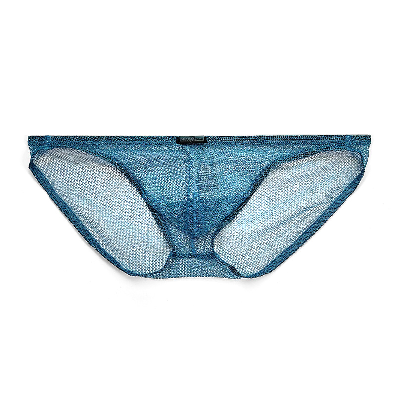GREGG HOMME 性感网眼透视男士三角内裤低腰立体囊袋透气 210003 - 图3