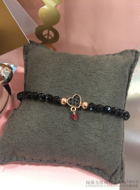 西班牙手链桃丝熊玛瑙轻奢