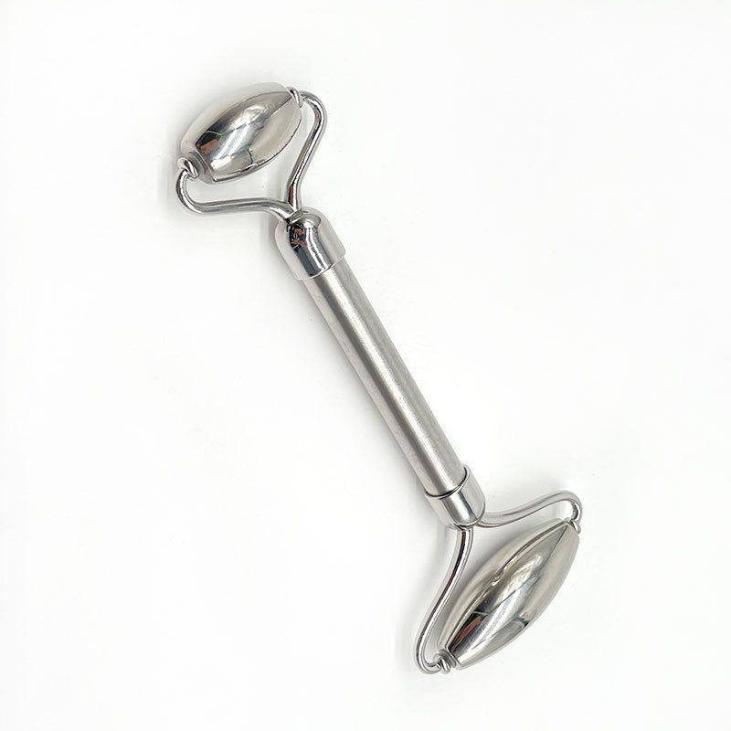 304双头不锈钢厂家面部仪心形美容脸部金属刮痧板按摩滚轮棒提拉,淘宝优惠券,粉丝福利购,淘宝优惠卷