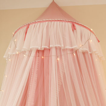 2024 New Girly Style Semi-circular Mosquito Ceiling Net double-layer Yarn Princess Romantic Bed Curtain 1.21.51.8m Universal for beds