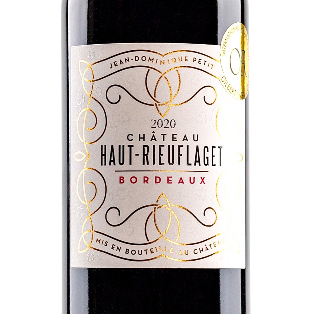 CHATEAU HAUT RIEUFLAGET2020 Wine bordeauxAOC France 13%Vol - 图1