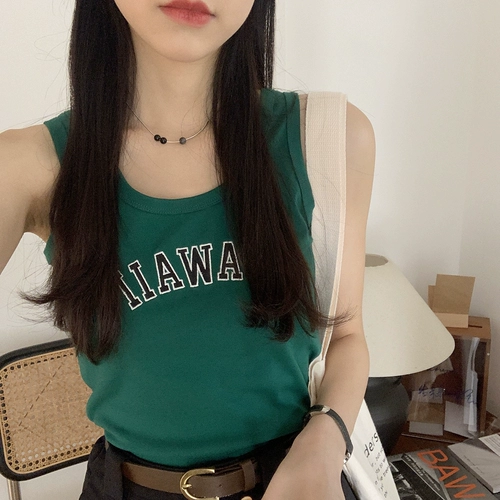 Ретро летняя майка, с вышивкой