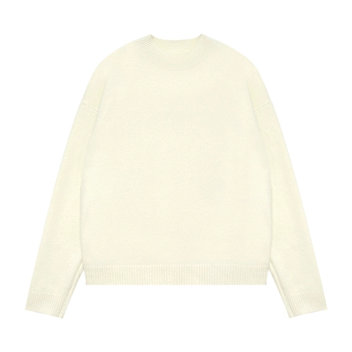 Трикотажный зимний приятный телу свитер, 2022, в корейском стиле