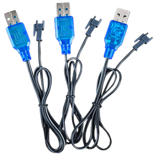 遥控车电池组玩具充电器USB插头线机器人3.6v3.7v4.8V6v7.2充电线 - 图3