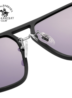 墨镜偏光双梁方框太阳镜