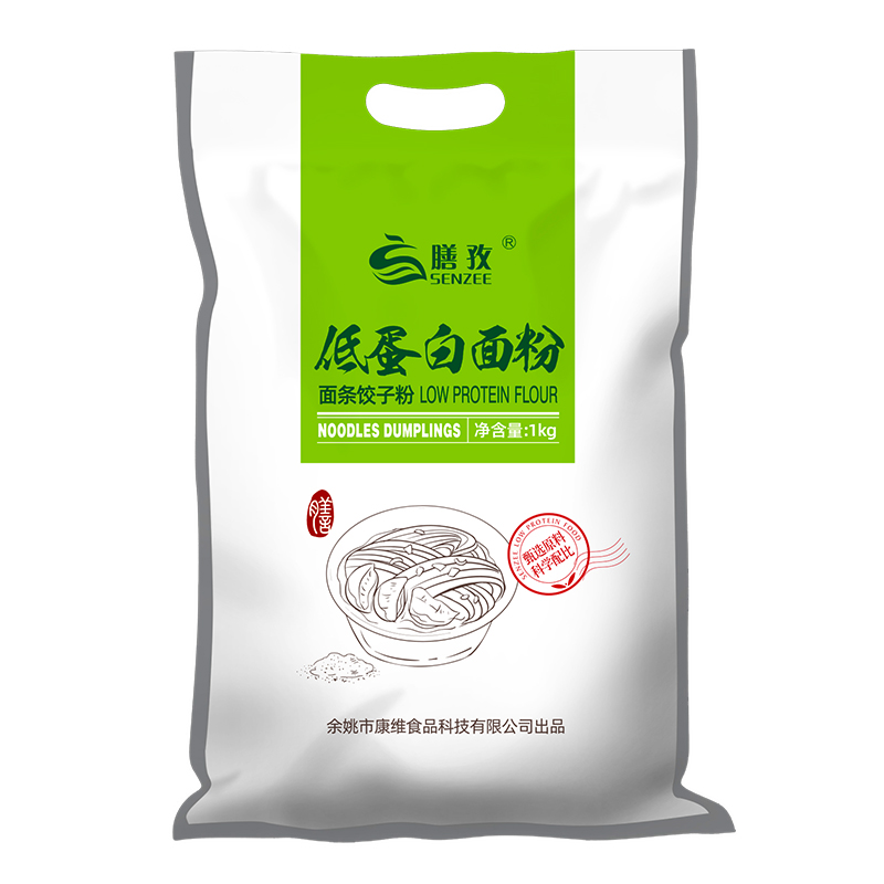 膳孜低蛋白面粉肾友CKD PKU适用食品低磷低钾麦淀粉面条饺子粉1kg - 图3