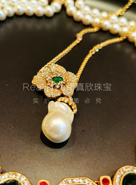 意大利风格中古饰品经典项链女小众设计高级感手工精致独特气质