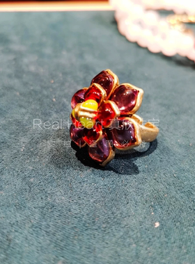 意大利风格中古饰品经典戒指女小众设计高级感手工精致独特气质