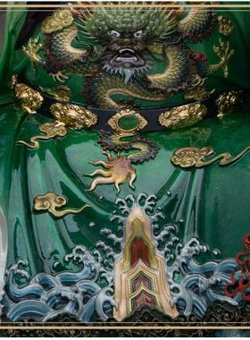 关公关二爷神像供奉摆件汉白玉