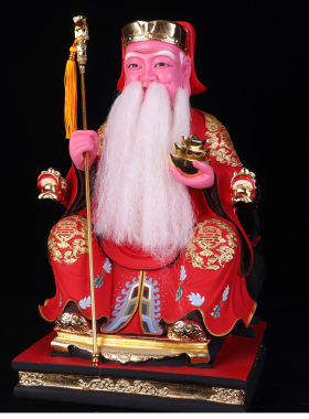 树脂平安东南亚客厅土地公摆件