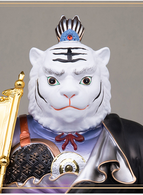 新款树脂招财虎爷神像摆件