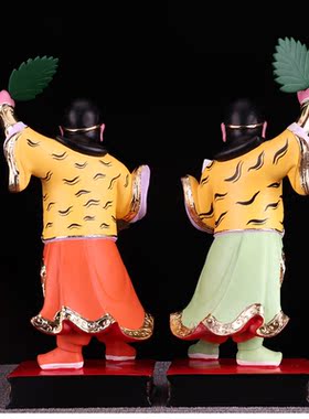 手工绘画供奉日巡夜游神像