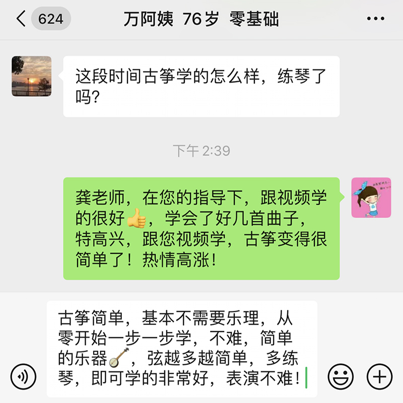 古筝视频课程教程零基础入门考级在线培训网络视频教学袁莎初学