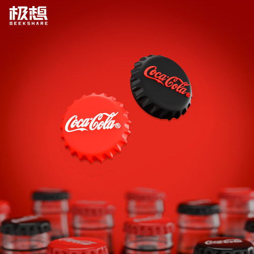 极想Switch2手柄摇杆帽可口可乐瓶盖创意PS5手柄硅胶帽ns2pro键帽-图1