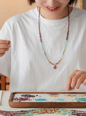 shannai原创新中式国风串珠项链