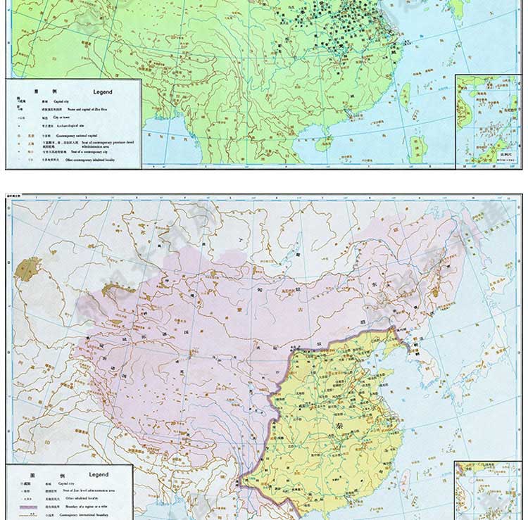 中国古代地图历史地图集册历朝历代高清电子版秦三国唐宋元明清-图2