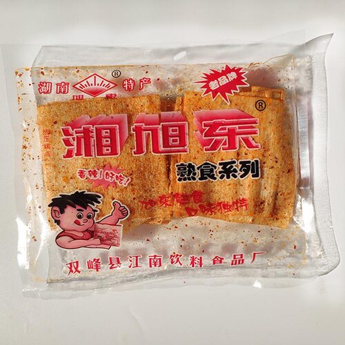 湘旭东麻辣片88g大包装湖南特产薄脆辣片办公室宿舍囤货解馋小吃 - 图3