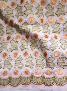 刺绣面料仅一块桌帘服装面料