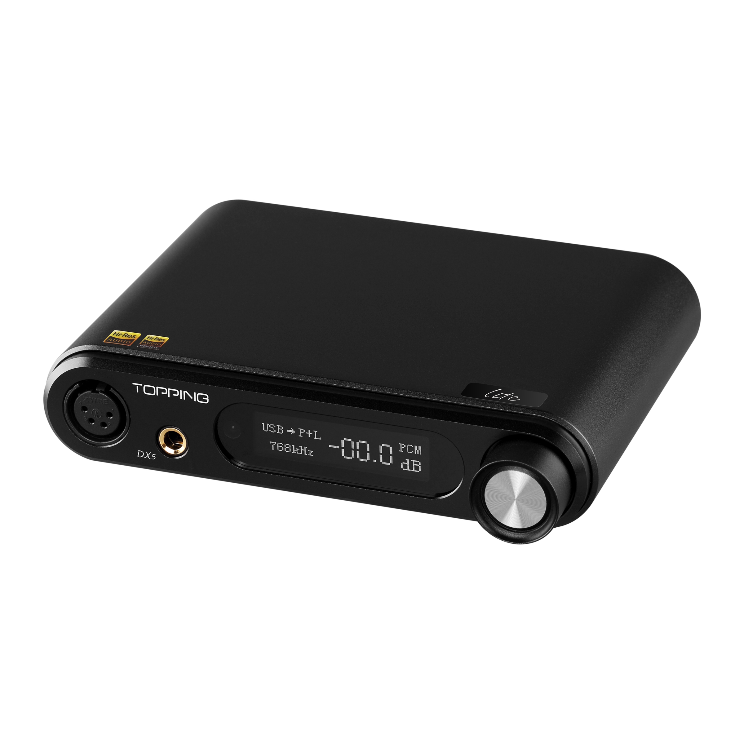 新品TOPPING拓品DX5 lite平衡解码耳放一体机双ES9068AS 硬解 DAC - 图2