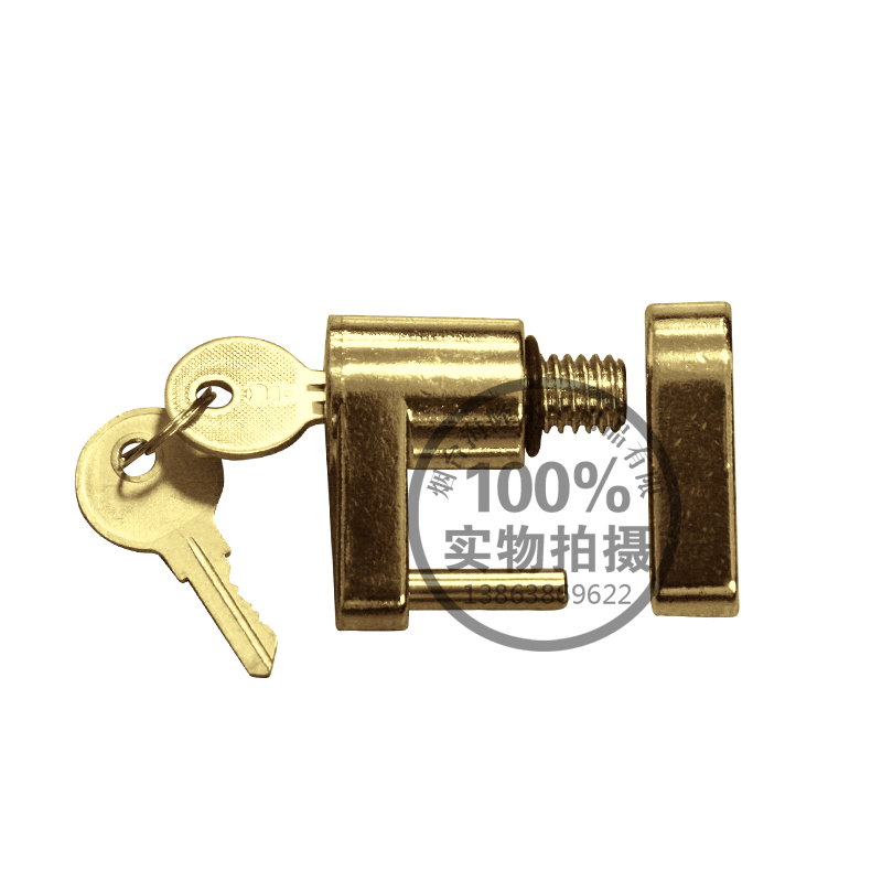 拖车锁球罩锁防盗锁连接器锁插销trailer coupling lock - 图0