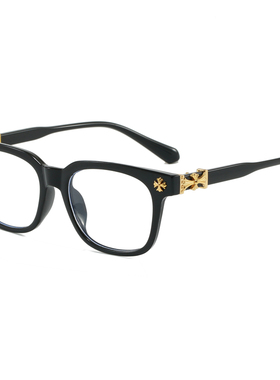 复古黑方框太阳镜男女通用