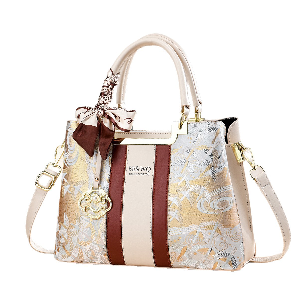 Bags Women's 2026 New Style This Year's Popular Handbags Light Luxury High-Level Sense Bags Commuting Single Shoulder Crossbody Backpacks