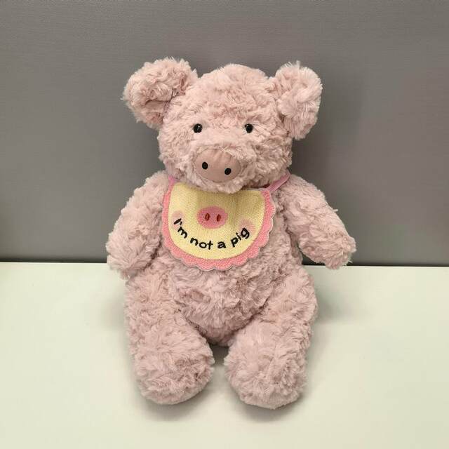 Cute pig plush toy birthday gift