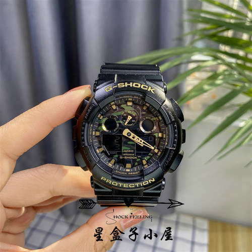 卡西欧G-SHOCK手表 GA-100-1A1 GA-100CF-1A9\100CB-1A \100CG-2A - 图0