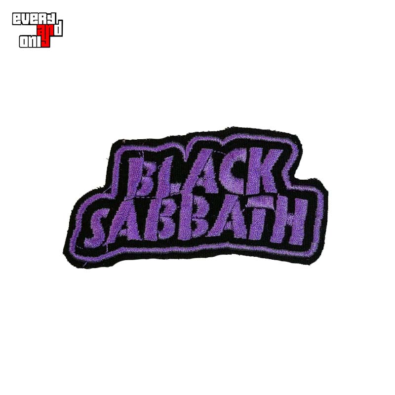 Black Sabbath黑色安息日金属周边Patch布贴布标刺绣LOGO2件包邮 - 图0