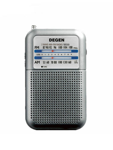 Degen/德劲 DE333迷你小袖珍式便携老人双波段收音机调频FM调幅AM - 图3