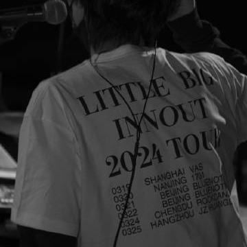 LITTLE BIG × INNOUT 联合巡演 限定周边 T恤 - 图1