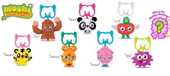 限量McDonalds MC 麦当劳玩具【moshi monsters 海外收藏品】挂件 - 图1