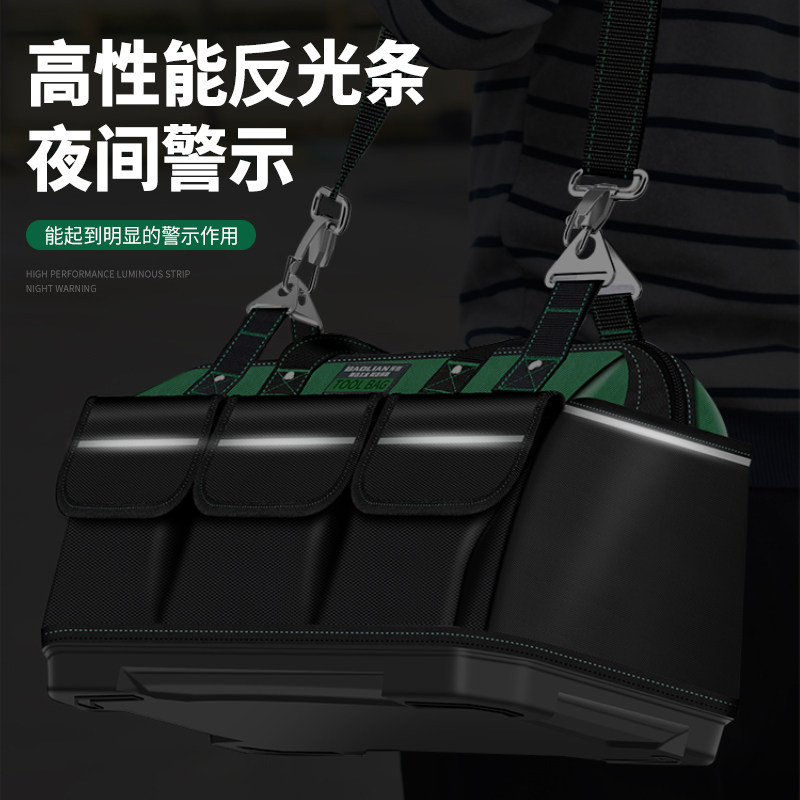 保联多功能手提工具包帆布加厚结实耐用电工专用木工袋便携收纳包,淘宝优惠券,粉丝福利购,淘宝优惠卷