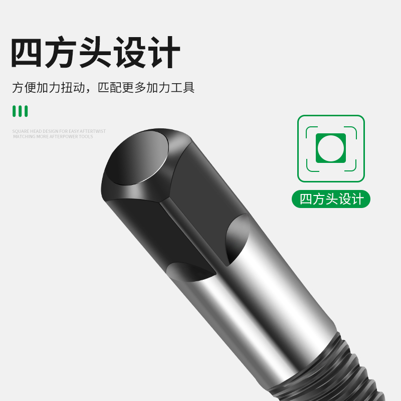 断丝取出器取断头螺丝水龙头工具水管角阀丝锥滑丝滑牙套装高强度 - 图2