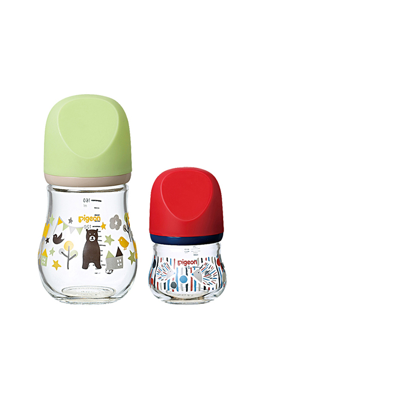 孩子王官方旗舰店贝亲臻宝自然实感宽口径玻璃奶瓶 80-160ml SS号奶嘴孩子王0