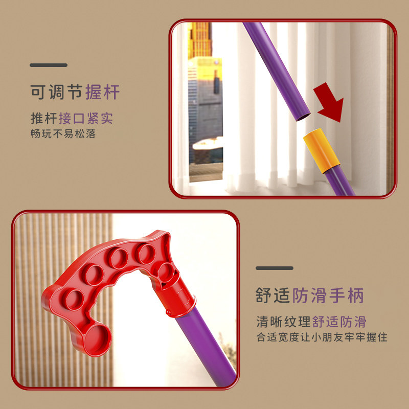 儿童手推飞机学步推推乐玩具宝宝1岁2一推着走的学步车小推车婴儿,淘宝优惠券,粉丝福利购,淘宝优惠卷