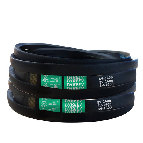 三维三角带8V1000/1250/1320/1400/1450/1500机器电机橡胶传动带 - 图3