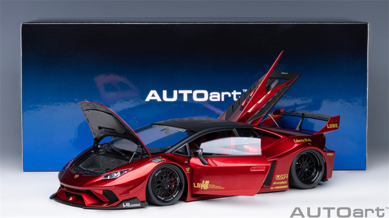 奥拓AUTOart1:18 兰博基尼 LIBERTY WALK LB  HURACAN GT汽车模型 - 图0