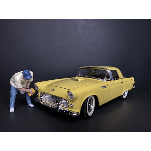 AMERICAN DIORAMA AD 1:18 Weekend Car Show Figure VI 人偶摆件 - 图0