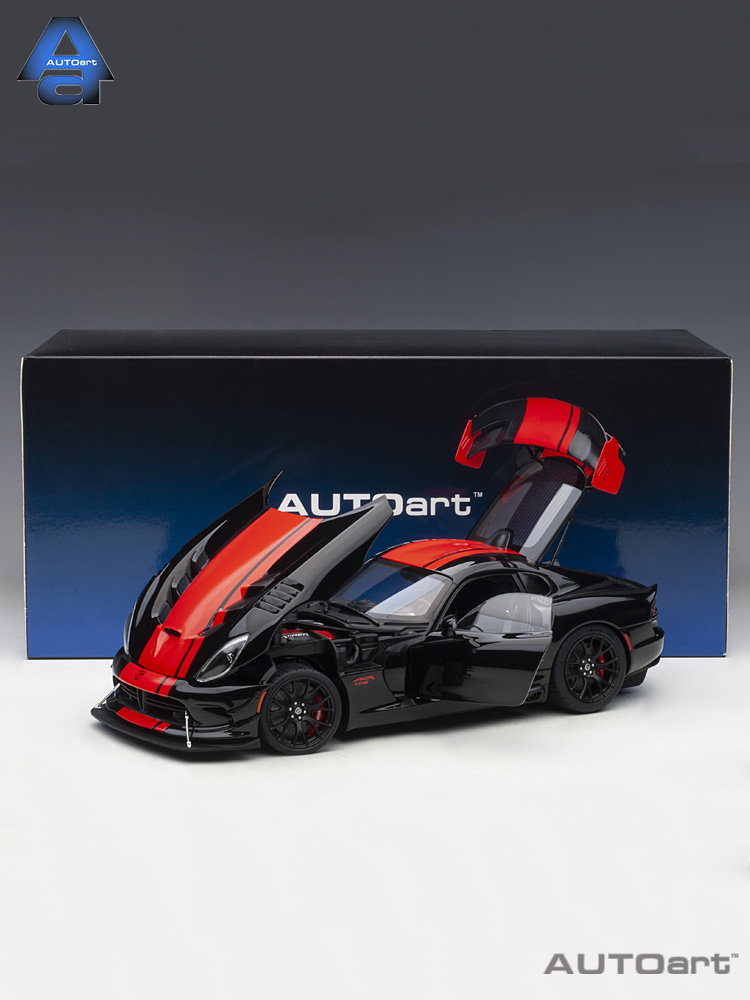 AUTOART奥拓1:18道奇蝰蛇DODGE VIPER ACR 2017汽车模型-图0