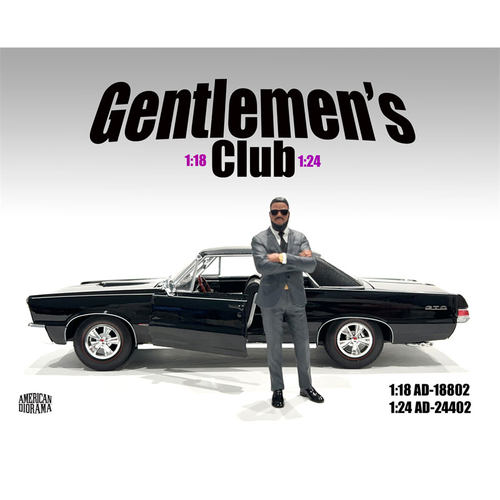 AMERICAN DIORAMA AD1:18 Gentlemen's Club绅士俱乐部人偶模型-图3