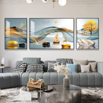 Stone to run living-room decoration painting atmosphere upscale hotel background wall 2021 new mural modern minimalist hanging paintings